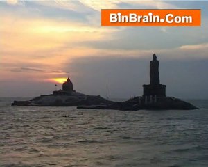 Sunset in Kanyakumari