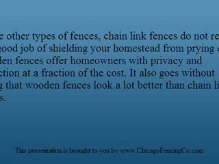 Chicago Fence - Types of Chicago Fences Available