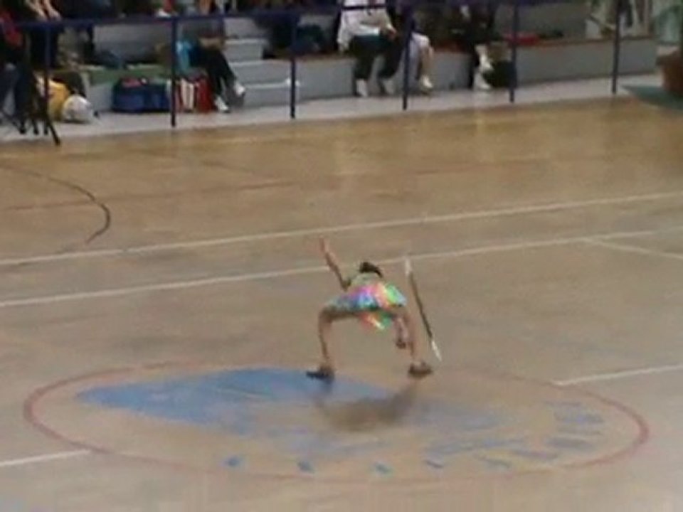 Twirling FFTB Finale N1 Benjamine : Céline DUPUY (3ème)