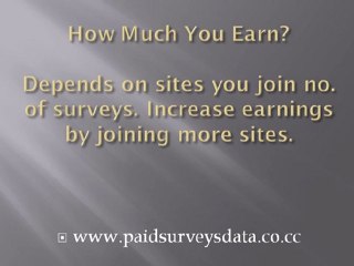 Make money online surveys - How i earn 5000$/month