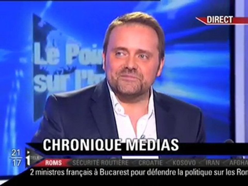 Bastien Millot dans "Le Point sur l'info" - le 08/09/2010