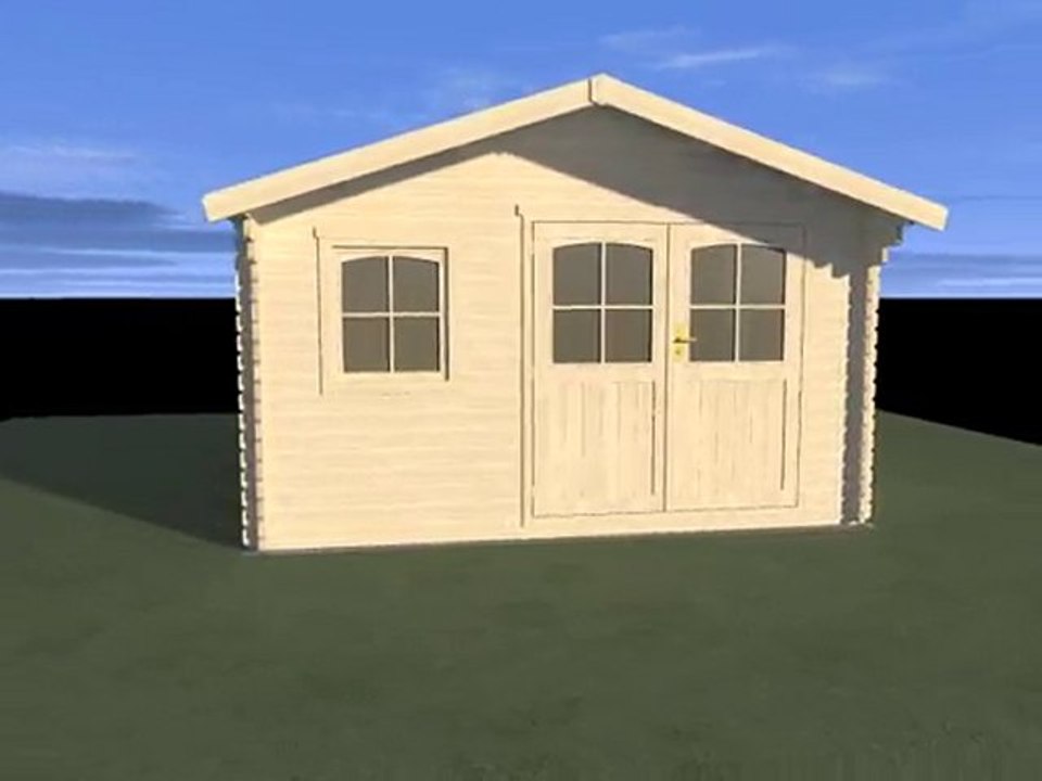 Présentation abri de jardin en bois Morzine sur ParlonsJardi