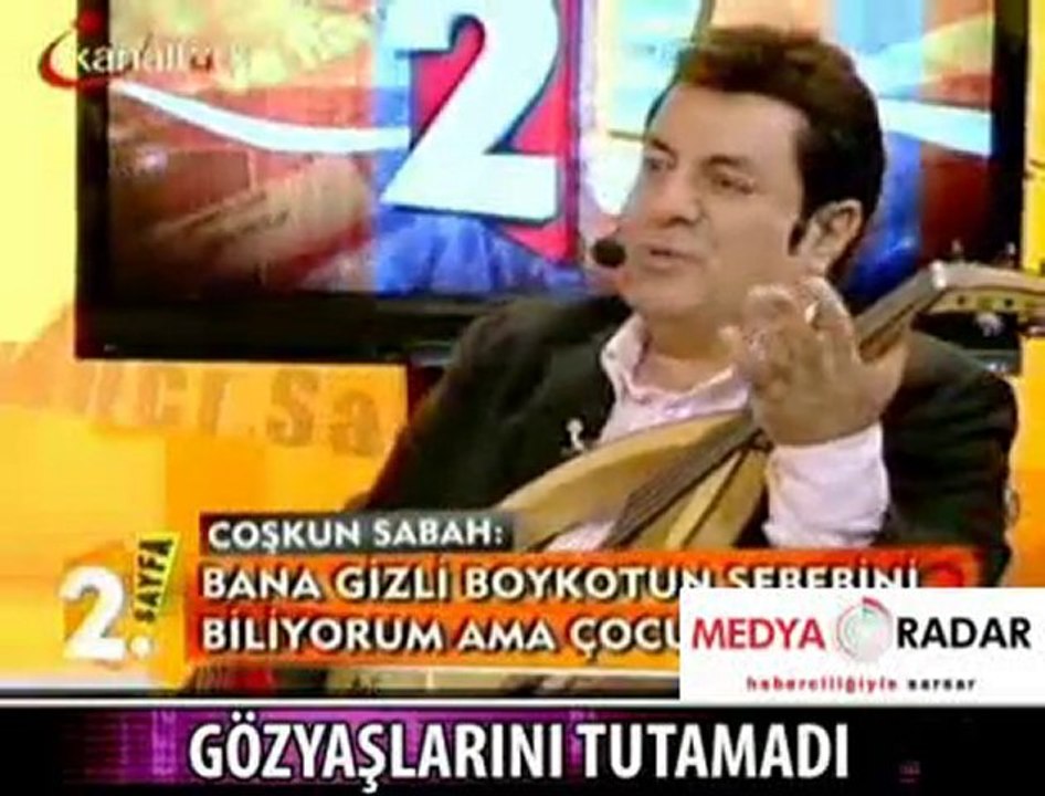 GÖZYAŞLARINI TUTAMADI