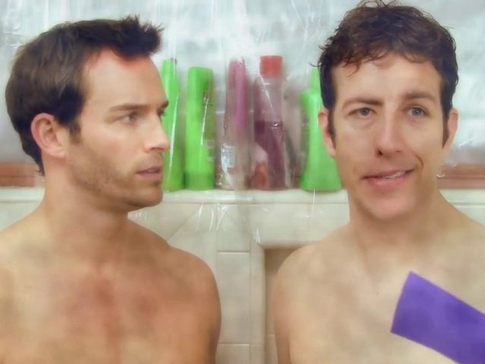 2 Hot Guys in the Shower #12 - "Hot Hollywood"