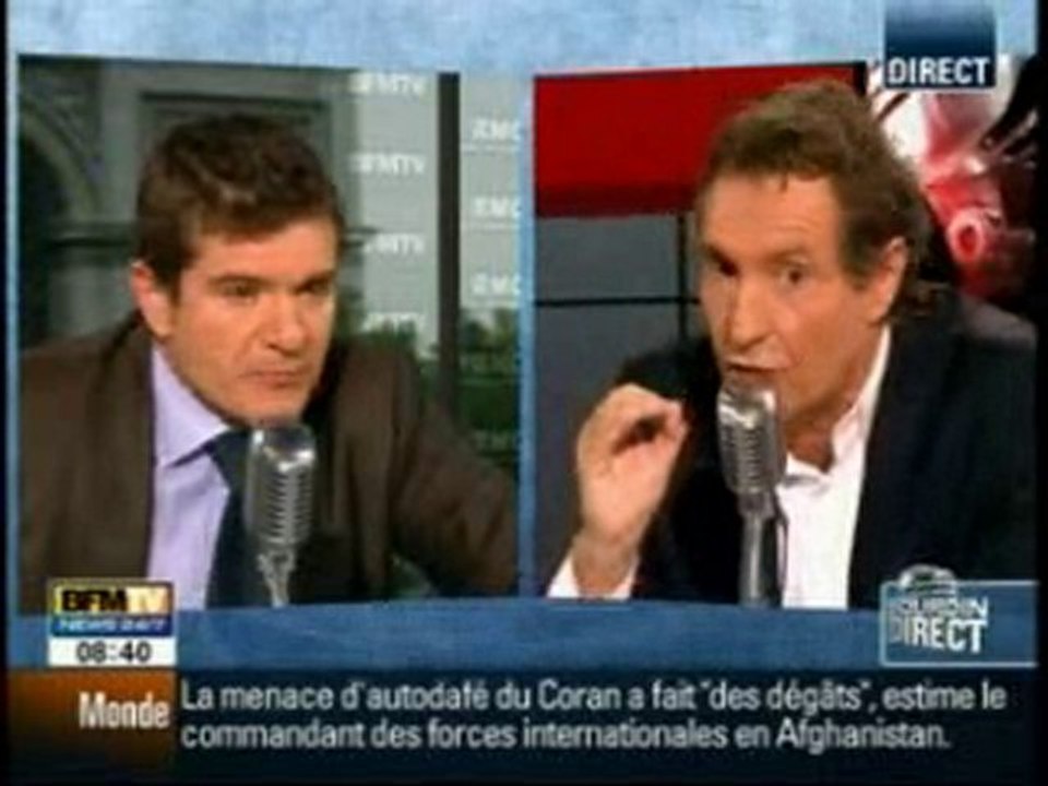 Benoist APPARU invité de Bourdin&Co (15/09/10)