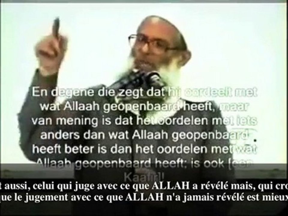 Le cris de la vérité au milieu des ténèbres du sectarisme .