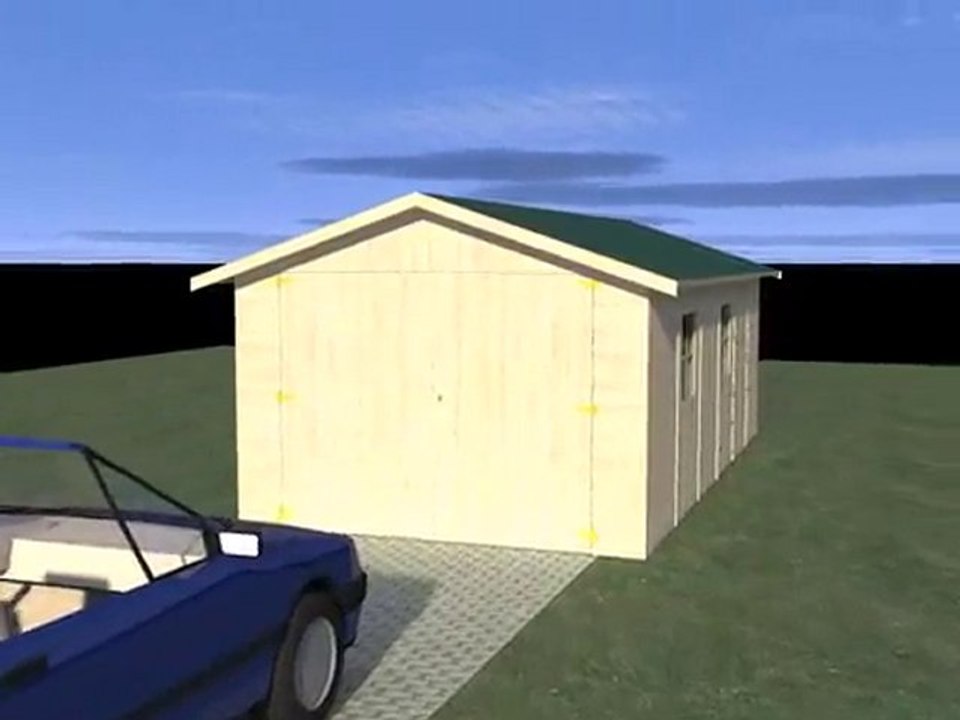 Présentation Garage en bois Bugatti sur ParlonsJardin