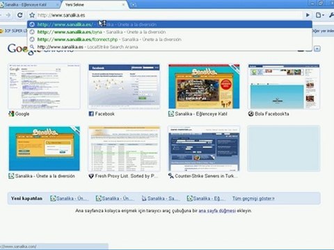 sanalika es e giriş ve daha bide tr çarla !