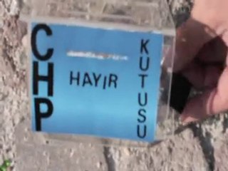 tek 'HAYIR' ımız vardı oda şer oldu