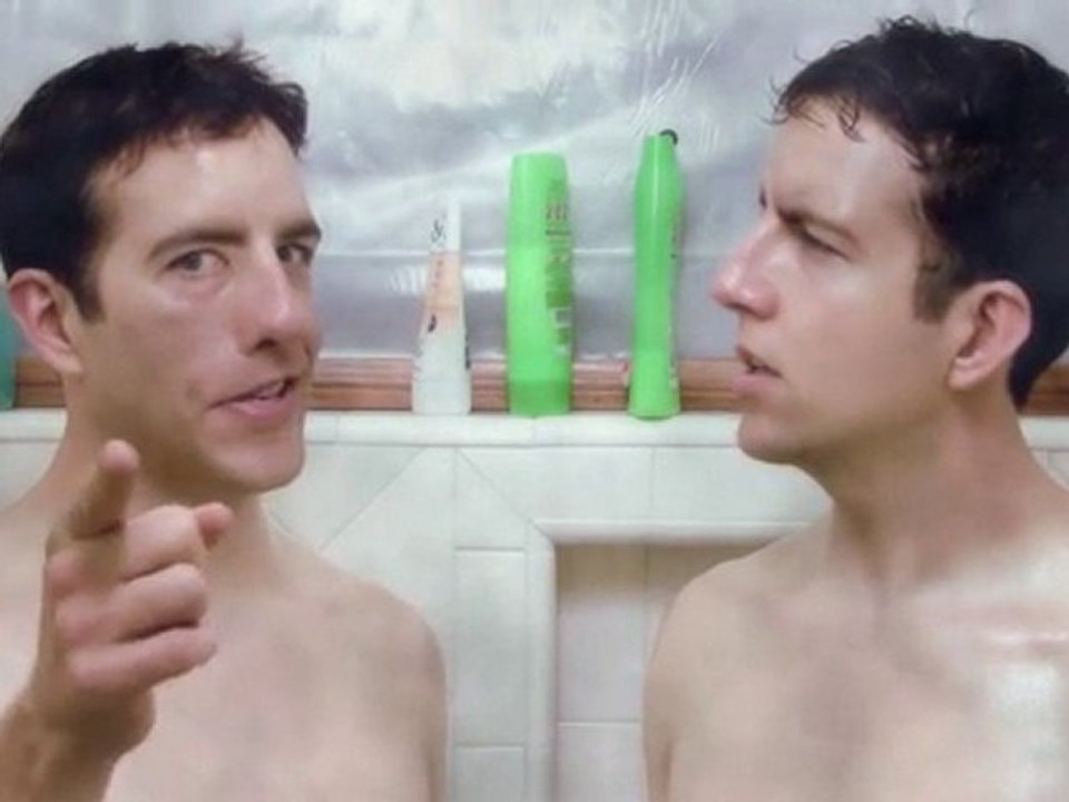 2 Hot Guys in the Shower #9 - "Facebook"