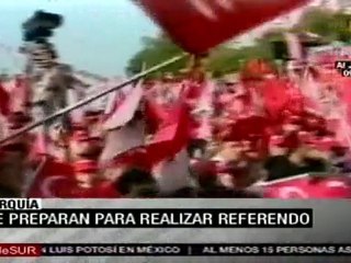 Turquía se prepara para realizar referendo