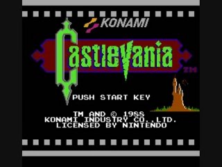 Castlevania walkthrough 1 - Stage 1-La chauve-souris vampire