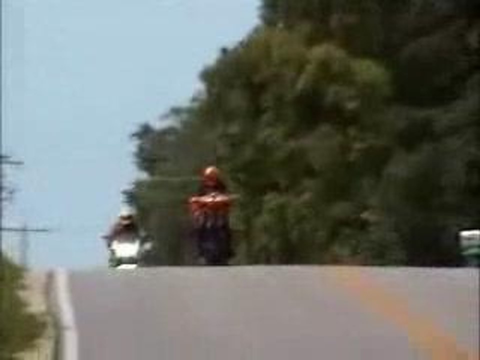 Chute En Moto