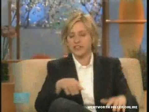 Wentworth Miller on Ellen Degeneres Show 2007