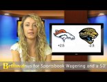 Sportsbook Betting Odds NFL Week One Broncos vs Jaguars