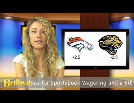 Sportsbook Betting Odds NFL Week One Broncos vs Jaguars