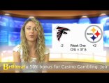 Falcons vs Steelers NFL Sportsbook Betting Odds