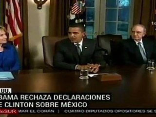 Contradice Obama a Hillary Clinton en declaraciones sobre M