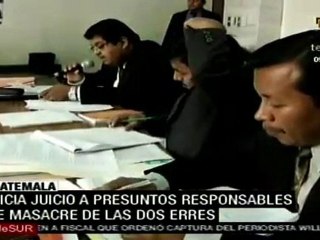 Inician juicio contra militares guatemaltecos por masacre de