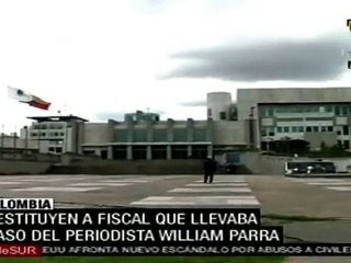 Destituyen a fiscal que llevaba caso del periodista William