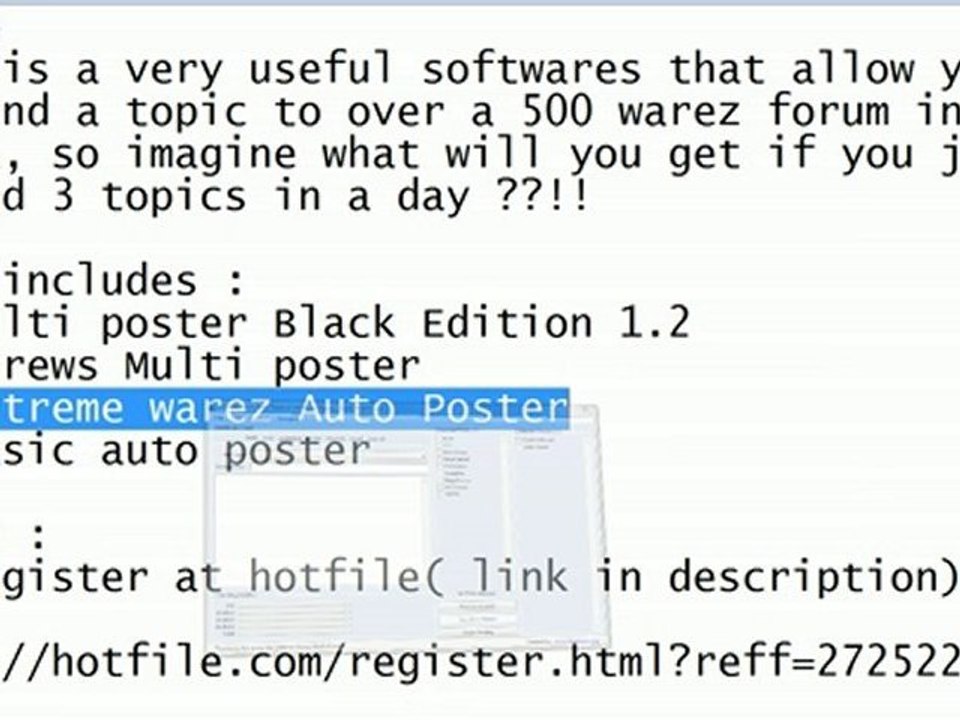Earn easy & fast money from uploading ( 4 multi forum auto