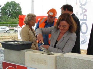 1ère pierre de 37 logements à Saint-Jean