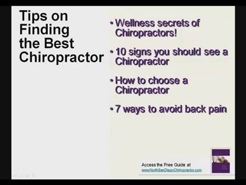 Solana Beach Chiropractor Back Pain, Neck Pain, TMJ Chiropr