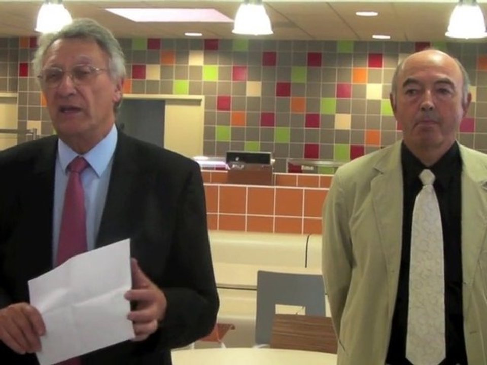 Maubeuge : B. Derosier au collège Vauban