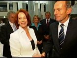 Julia Gillard Back at Work as Australia's Prime Minister