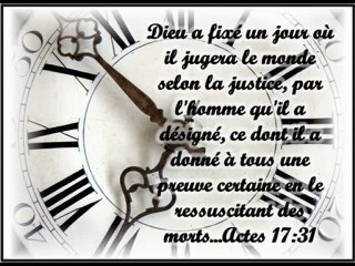 LE JUGEMENT DERNIER...Il jugera le monde