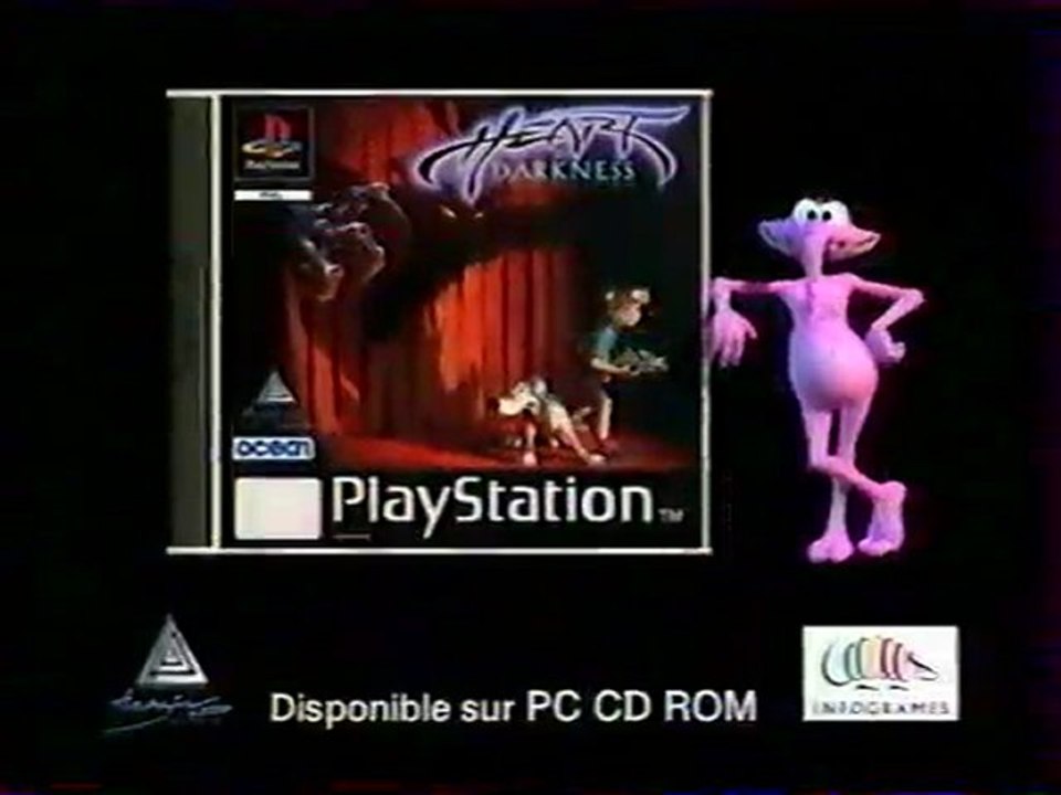 Publicité Heart of Darkness playstation 1998