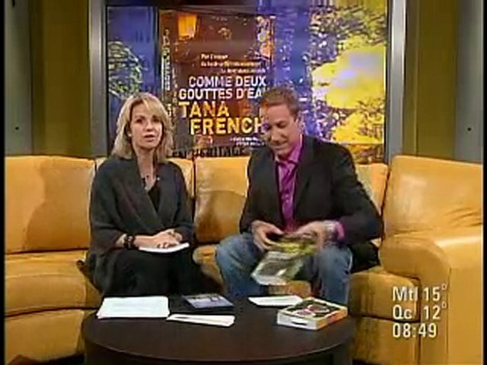 Chronique MonRoman sur TVA au Canada