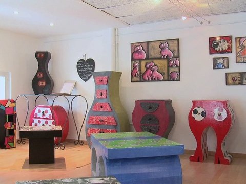 La femme tiroirs, meuble & deco en carton - Nancy (Lorraine)
