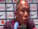 PSG : Interview Antoine Kombouaré avant Arles-Avignon