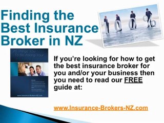 Buy Online Insurance Brokers In NZ