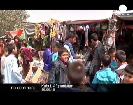 Afghans celebrate Eid - no comment