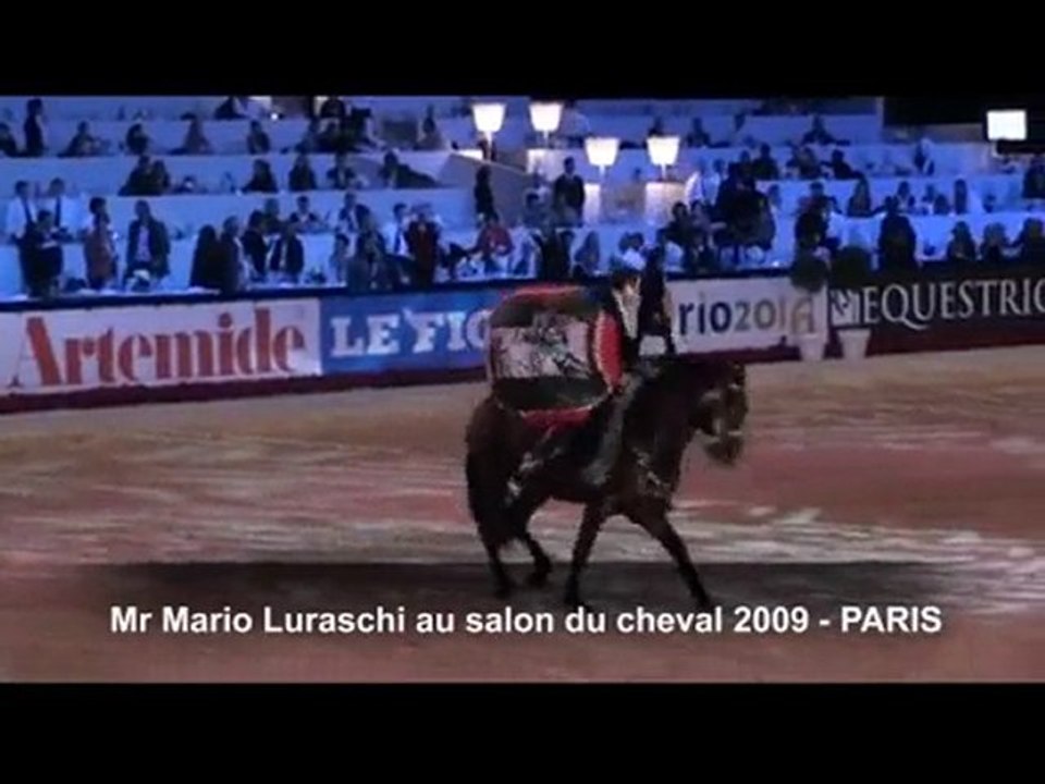 Mr Mario Luraschi au salon du cheval 2009 - PARIS