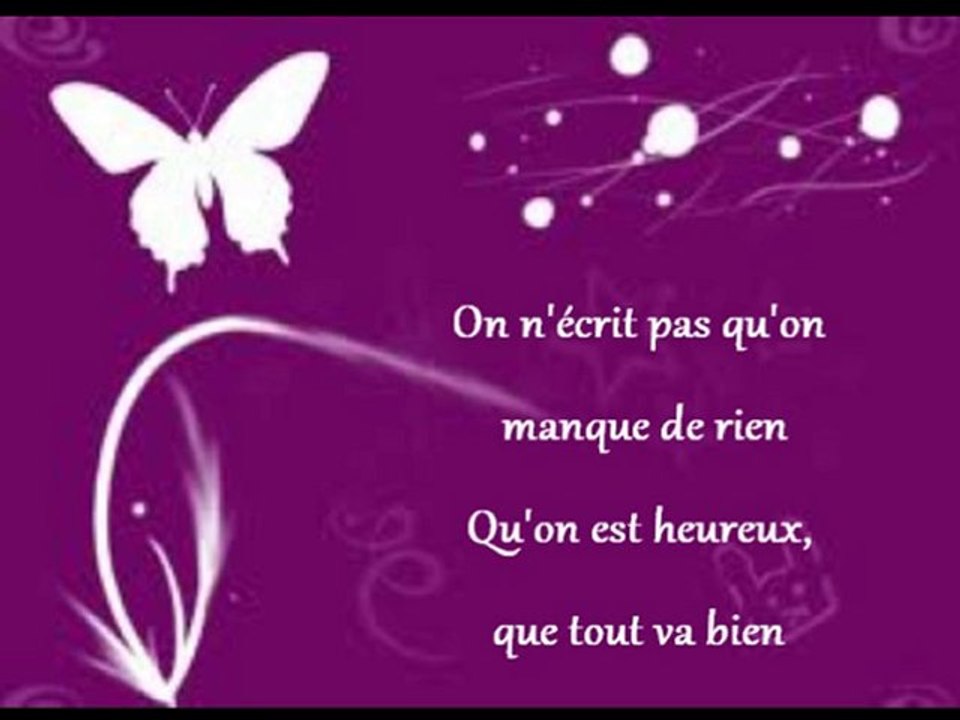 "sur toi" chanté par moi