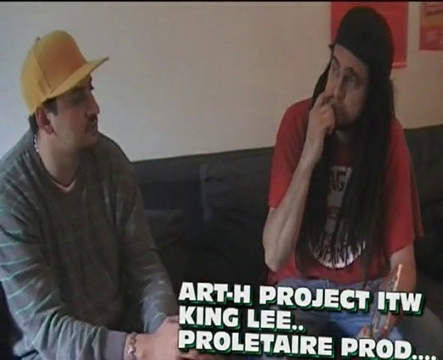 Interview video de King Lee (Starflam) pour Art-H Project