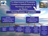 Licence Eco. Gestion en Martinique à l'Univ. Antilles-Guyane