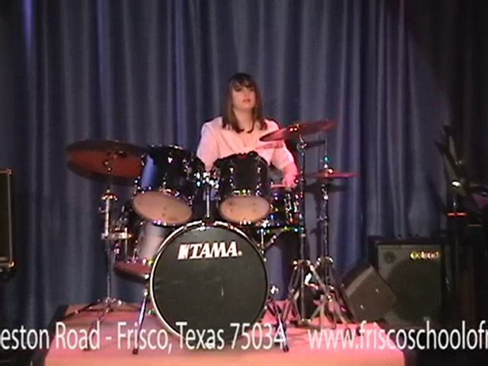 Drum Lessons - Frisco School of Music - Ashley Bloskas