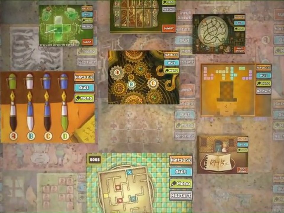 Professor Layton and the Unwound Future Launch Trailer