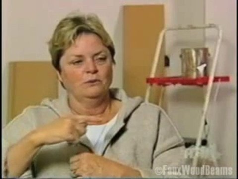 Installing Faux Ceiling Beams on HGTV