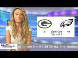 NFL Sportsbook Betting Odds For Packers vs Eagles