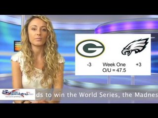 下载视频: NFL Sportsbook Betting Odds For Packers vs Eagles