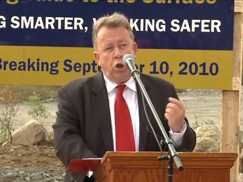 Live Groundbreaking Young-Davidson Gold Mine Sept 10/10