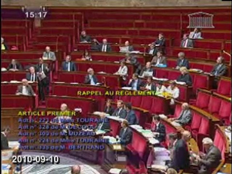 Retraites les godillots UMP trainent les pieds