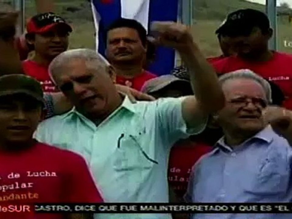 Jóvenes sandinistas exigen liberación de los 5 cubanos pre