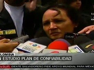 Colombiana acusada de espionaje teme por su vida