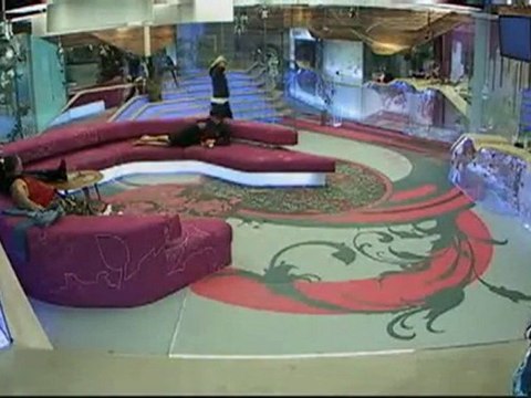 John James and Josie discuss his fire escape